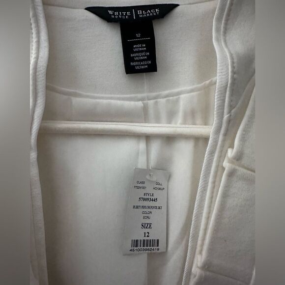 White House black market white blazer NWT - Picture 3 of 3